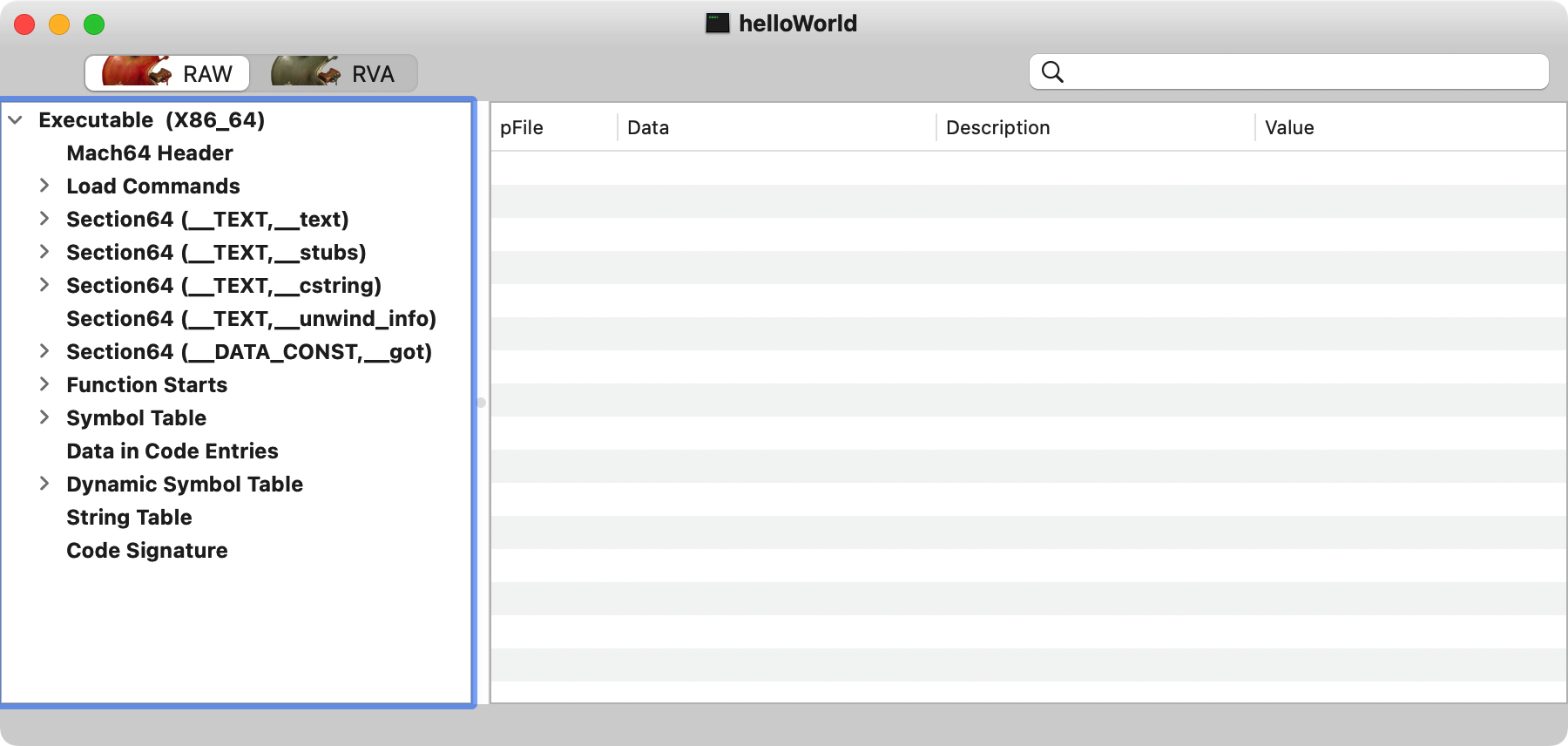 单架构Mach-o文件格式